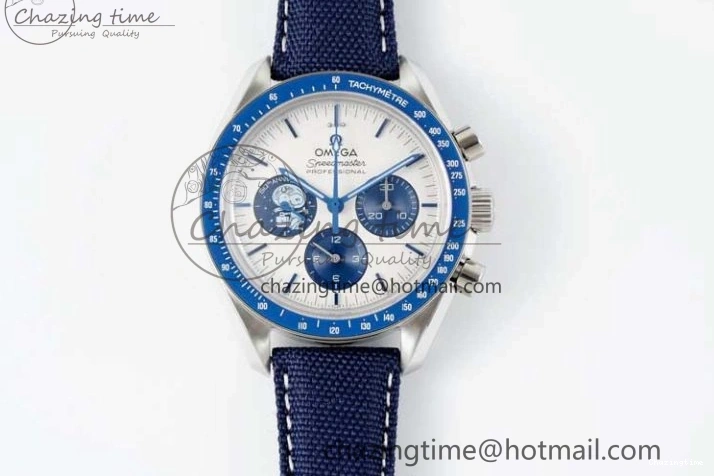 0816 QuickDry Speedmaster Professional “Silver Snoopy Award” 50th Anniversary GSF 1:1 Best Edition A7750(Mod) 7863